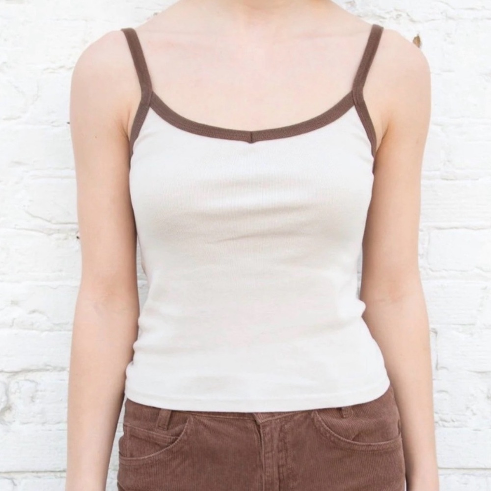 Brandy Melville Taylor Trimming Tank Y2K Style Size Small